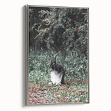 Majestic Forest Rabbit: Rustic Nature Art Print