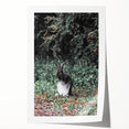Majestic Forest Rabbit: Rustic Nature Art Print