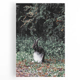 Majestic Forest Rabbit: Rustic Nature Art Print