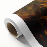 Rustic Corn Harvest Wall Art – Golden Corn on the Cob in Field Close-Up