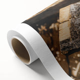 Rustic Woodworking Wall Art – Artisan Wood Shavings in Workshop