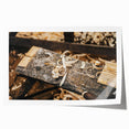 Rustic Woodworking Wall Art – Artisan Wood Shavings in Workshop