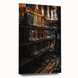 Vintage Cowboy Boots Collection: Rustic Wall Art Print