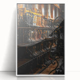 Vintage Cowboy Boots Collection: Rustic Wall Art Print