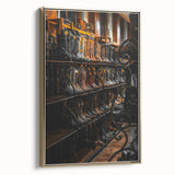 Vintage Cowboy Boots Collection: Rustic Wall Art Print