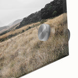 Rustic Wall Art - Minimalist Grassland Landscape for Farmhouse Decor