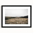 Rustic Wall Art - Minimalist Grassland Landscape for Farmhouse Decor