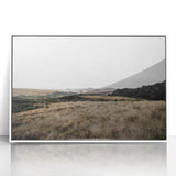 Rustic Wall Art - Minimalist Grassland Landscape for Farmhouse Decor