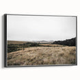 Rustic Wall Art - Minimalist Grassland Landscape for Farmhouse Decor