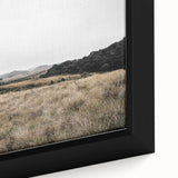 Rustic Wall Art - Minimalist Grassland Landscape for Farmhouse Decor