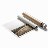 Rustic Wall Art - Minimalist Grassland Landscape for Farmhouse Decor