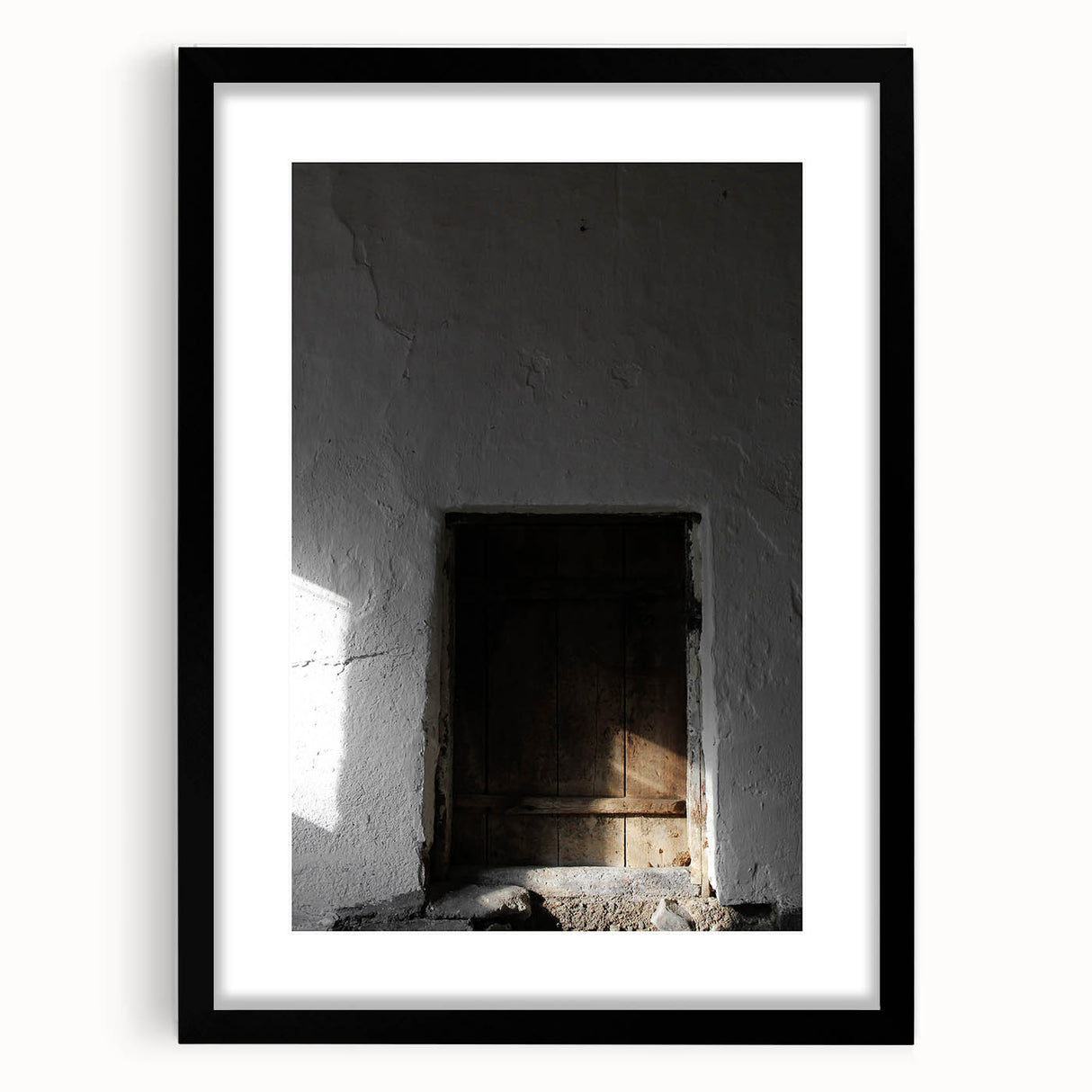 Vintage Doorway Rustic Wall Art – Shadows and Light