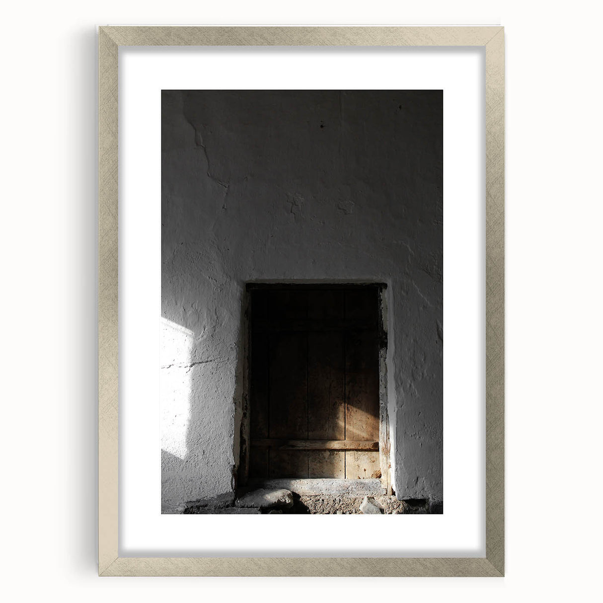 Vintage Doorway Rustic Wall Art – Shadows and Light