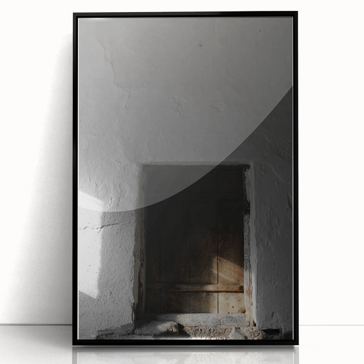 Vintage Doorway Rustic Wall Art – Shadows and Light