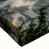 Rustic Mountain Cabin by Lake Wall Art | Farmhouse Decor | Nature Print