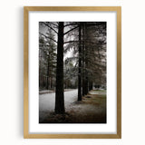Rustic Winter Forest Wall Art | Farmhouse Nature Scene for Cozy Decor