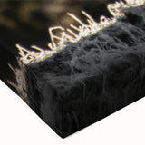 Lone Cow at Dusk Wall Art | Rustic Farmhouse Animal Decor | Nature Print