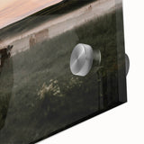 Misty Cattle at Dawn Rustic Wall Art - Farmhouse Country Decor