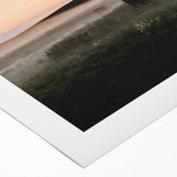 Misty Cattle at Dawn Rustic Wall Art - Farmhouse Country Decor