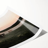 Misty Cattle at Dawn Rustic Wall Art - Farmhouse Country Decor