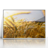 Golden Wheat Field Rustic Wall Art - Farmhouse Decor for Cozy Spaces
