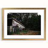 Weathered Barn Rustic Wall Art - Farmhouse Country Decor for Homes