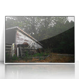 Weathered Barn Rustic Wall Art - Farmhouse Country Decor for Homes