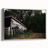 Weathered Barn Rustic Wall Art - Farmhouse Country Decor for Homes