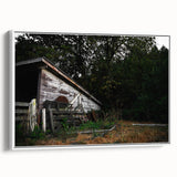 Weathered Barn Rustic Wall Art - Farmhouse Country Decor for Homes