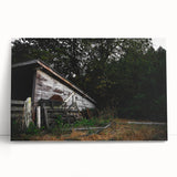 Weathered Barn Rustic Wall Art - Farmhouse Country Decor for Homes