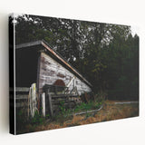 Weathered Barn Rustic Wall Art - Farmhouse Country Decor for Homes