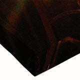 Sunset Through Grass Rustic Wall Art - Warm Farmhouse Nature Decor