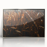 Moody Wheat Field Rustic Wall Art - Farmhouse Country Decor