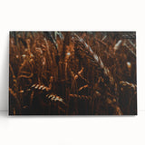 Moody Wheat Field Rustic Wall Art - Farmhouse Country Decor