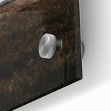 Serene White Horse - Rustic Landscape Wall Art