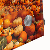 Rustic Pumpkin Patch Wall Art - Farmhouse Fall Decor for Cozy Homes
