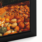 Rustic Pumpkin Patch Wall Art - Farmhouse Fall Decor for Cozy Homes