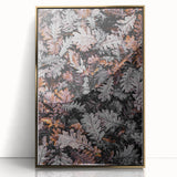 Rustic Wall Art - Autumn Leaves in Earthy Tones for Farmhouse Decor