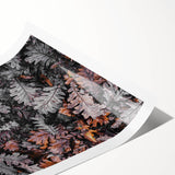 Rustic Wall Art - Autumn Leaves in Earthy Tones for Farmhouse Decor