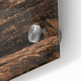 Rustic Wall Art - Remote Church with Mountain Backdrop for Farmhouse Decor