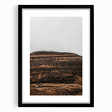 Rustic Wall Art - Remote Church with Mountain Backdrop for Farmhouse Decor