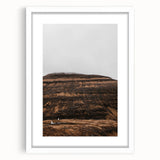 Rustic Wall Art - Remote Church with Mountain Backdrop for Farmhouse Decor