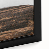 Rustic Wall Art - Remote Church with Mountain Backdrop for Farmhouse Decor