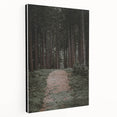 Rustic Wall Art - Forest Path with Tall Pines for Farmhouse Decor