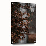 Rustic Wall Art - Autumn Branches with Leaves for Farmhouse Decor