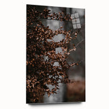 Rustic Wall Art - Autumn Branches with Leaves for Farmhouse Decor