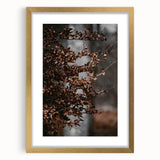 Rustic Wall Art - Autumn Branches with Leaves for Farmhouse Decor