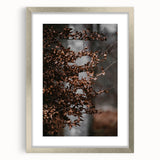 Rustic Wall Art - Autumn Branches with Leaves for Farmhouse Decor