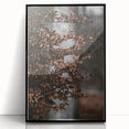 Rustic Wall Art - Autumn Branches with Leaves for Farmhouse Decor