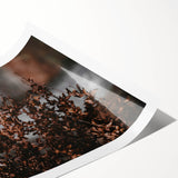 Rustic Wall Art - Autumn Branches with Leaves for Farmhouse Decor